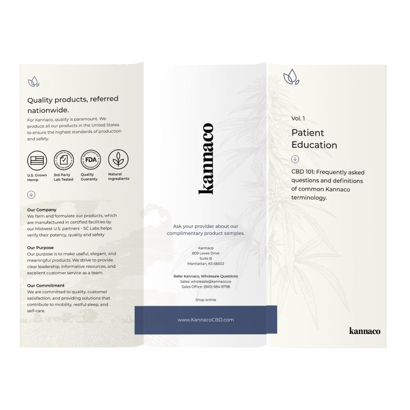 Educational Brochure - Vol. 1 - CBD 101