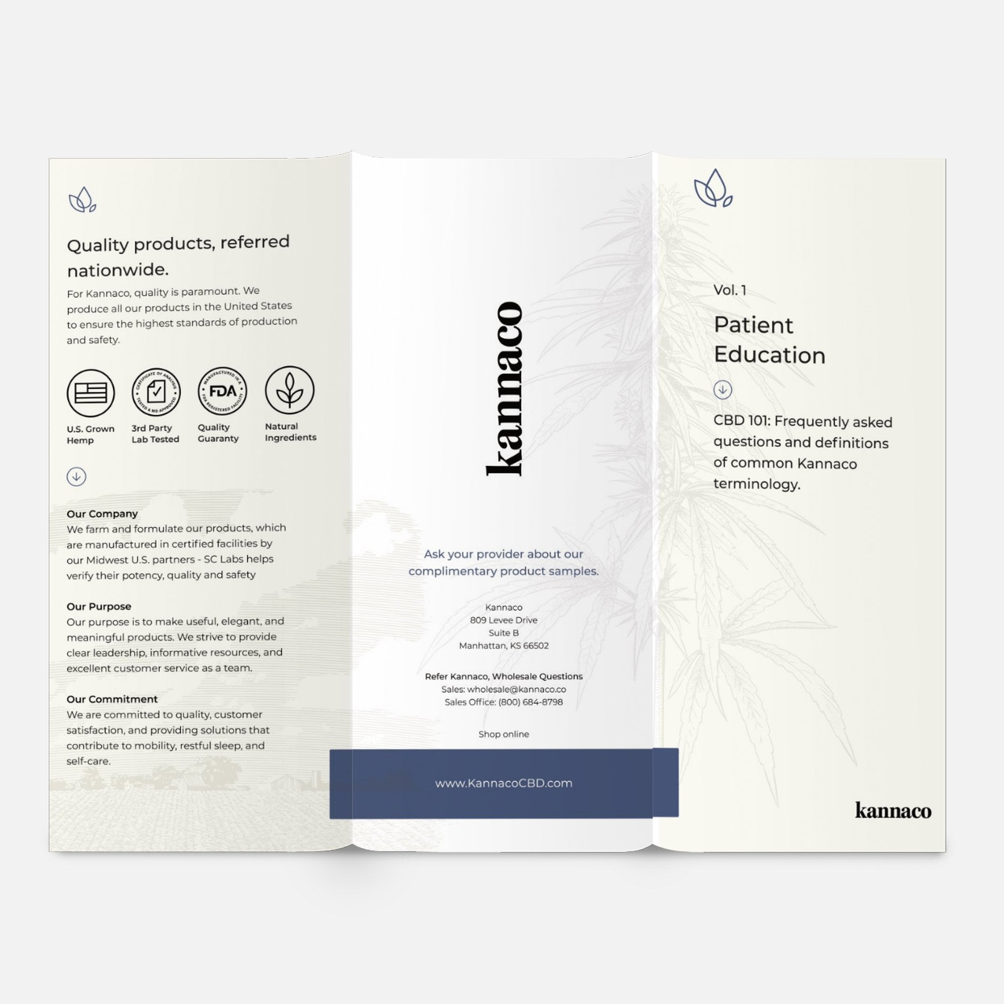 Educational Brochure - Vol. 1 - CBD 101