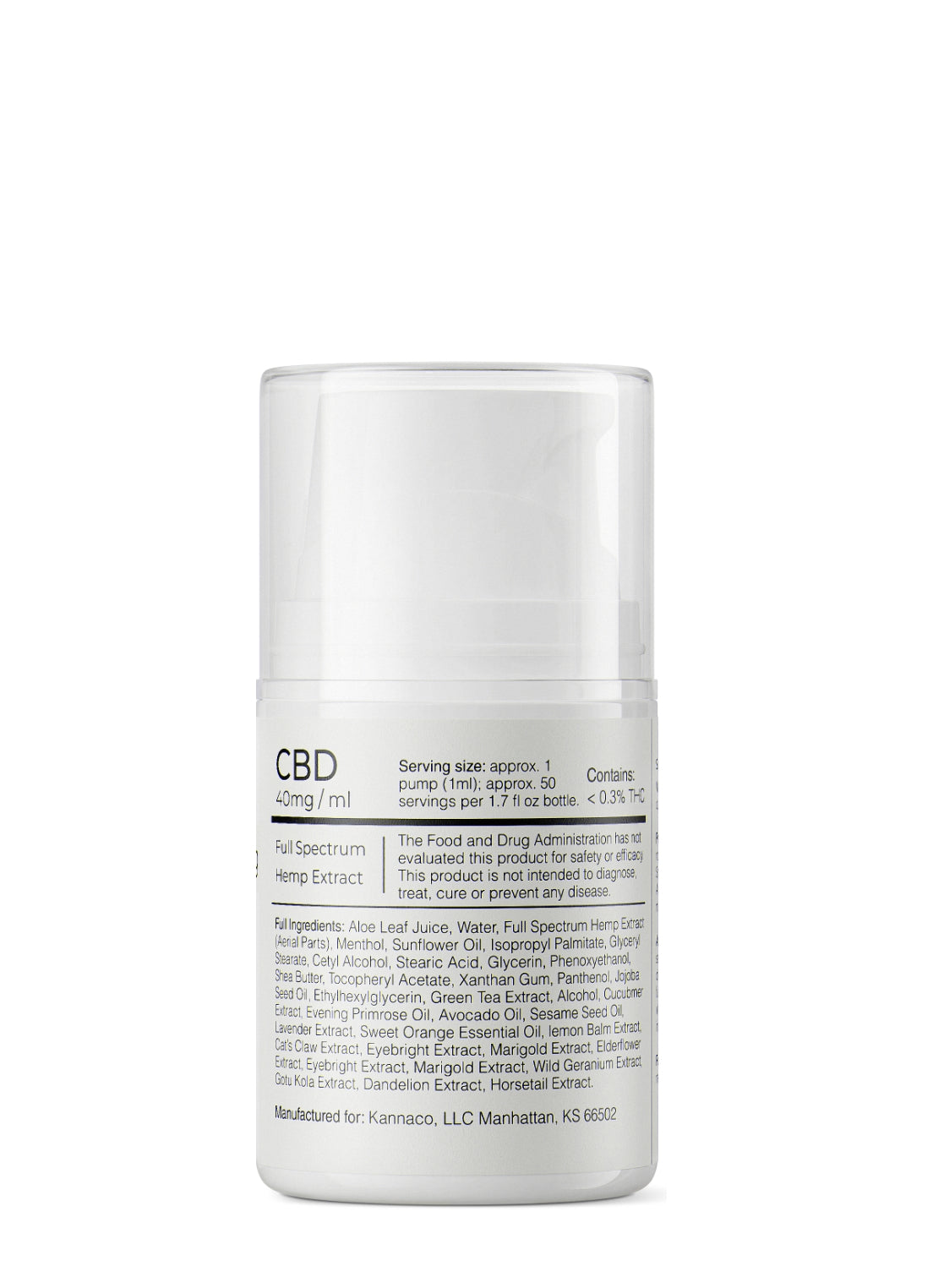 CBD Cooling Cream 2,000mg