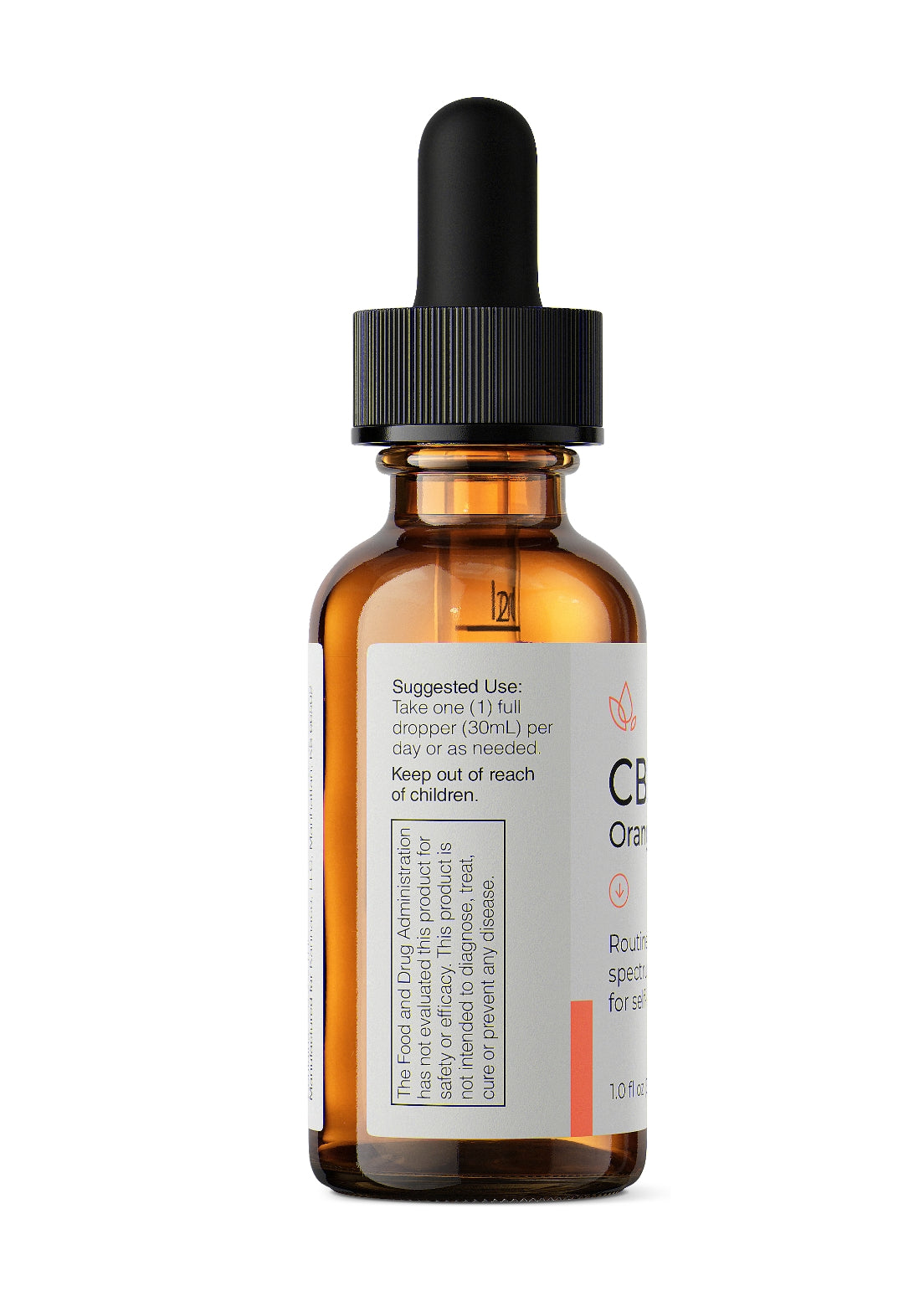 Orange Cream CBD Oil Drops