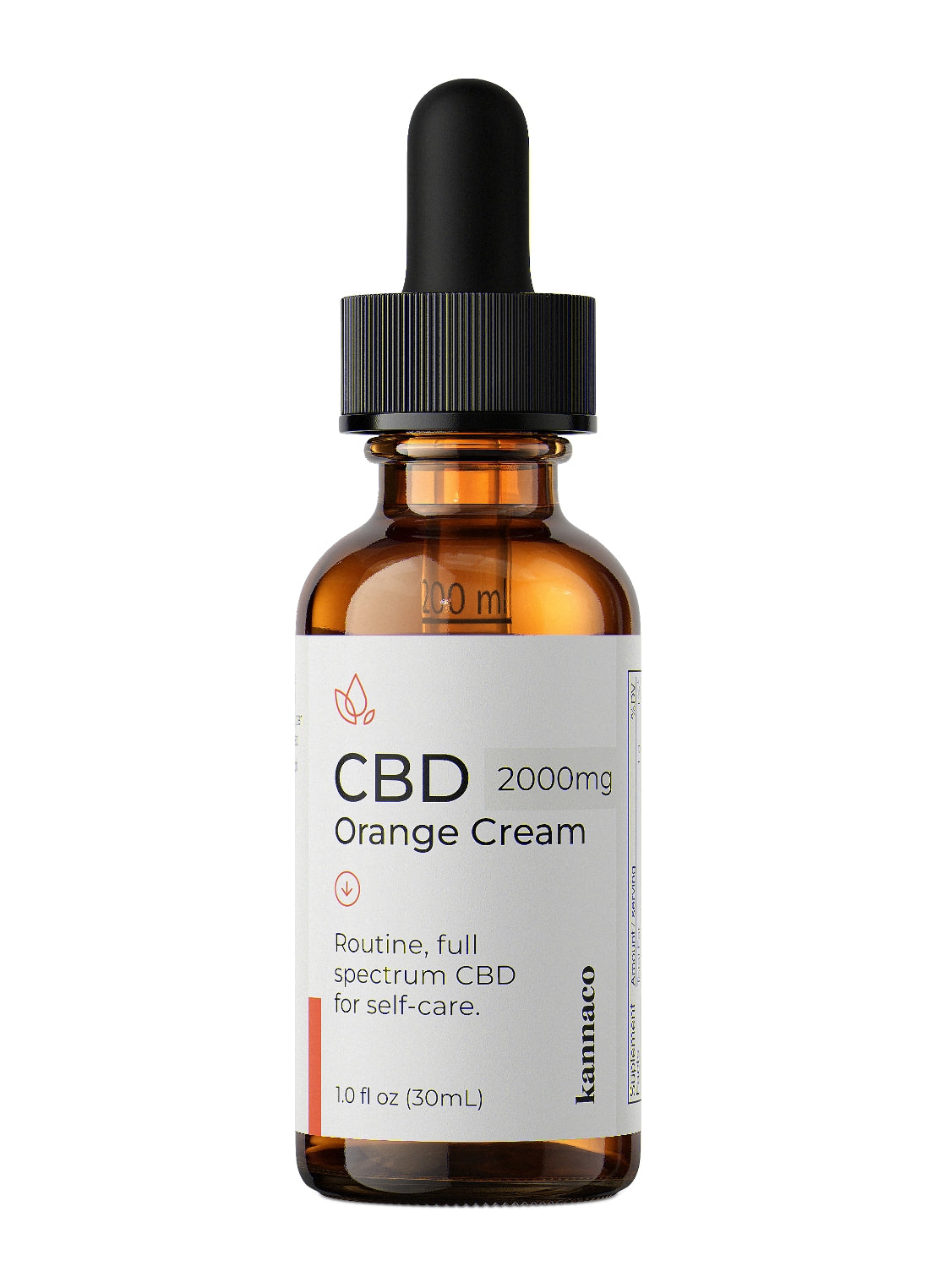 Orange Cream CBD Oil Drops