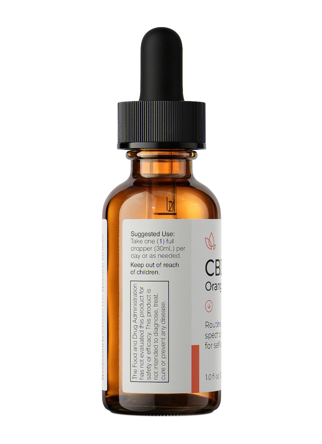 Orange Cream CBD Oil Drops