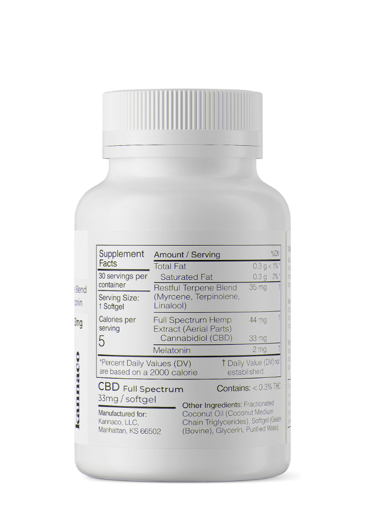 Snooze CBD Softgels