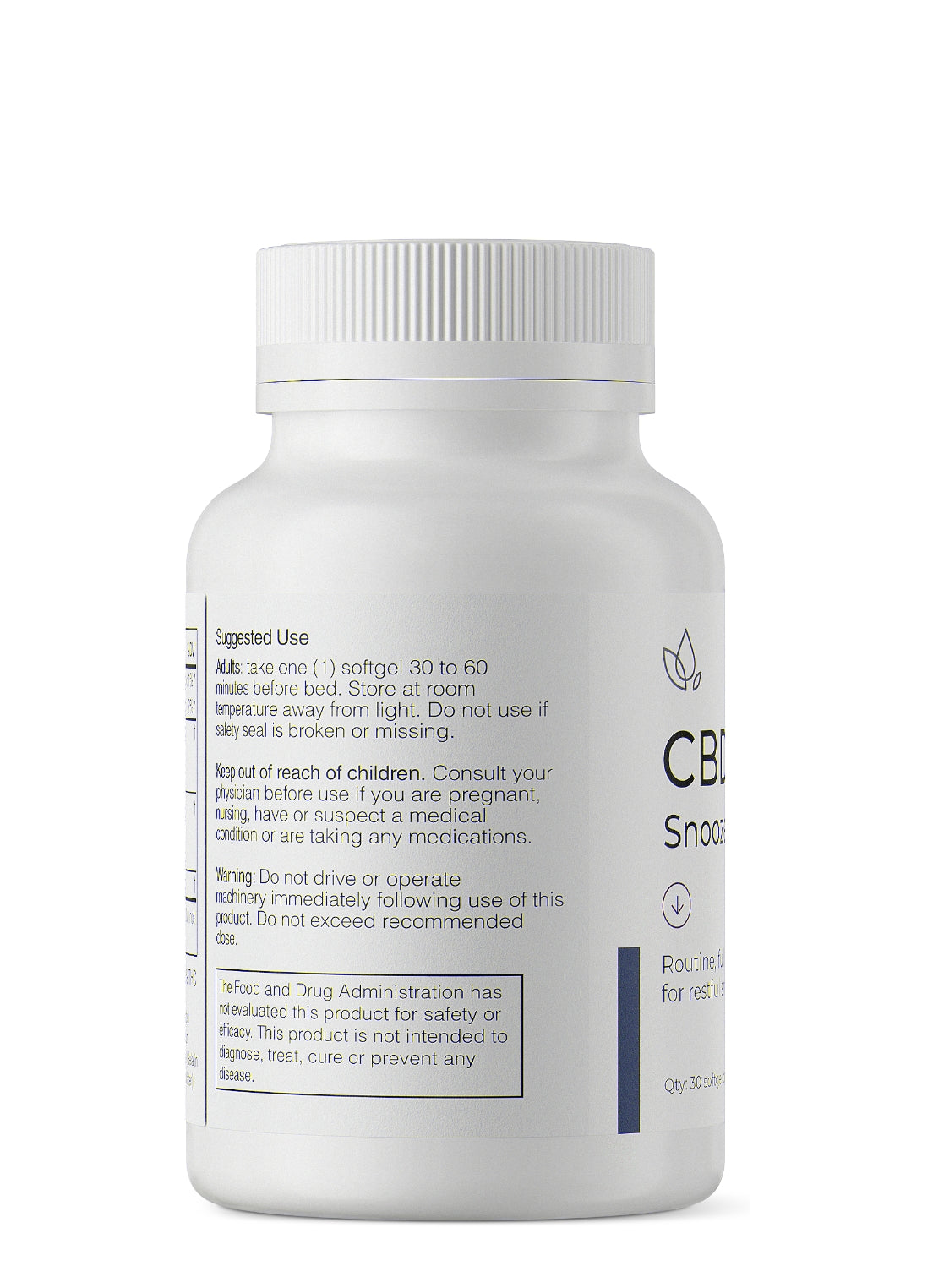 4. Snooze CBD Softgels (6 Pack)