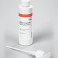 Kannaco CBD Cream Cooling Formula 8 oz backbar bottle with cap on and the pump beside it