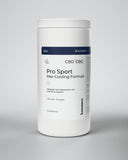 Kannaco Pro Sport 16 oz backbar jar, front view with lid on