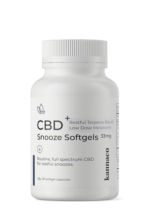 4. Snooze CBD Softgels (6 Pack)